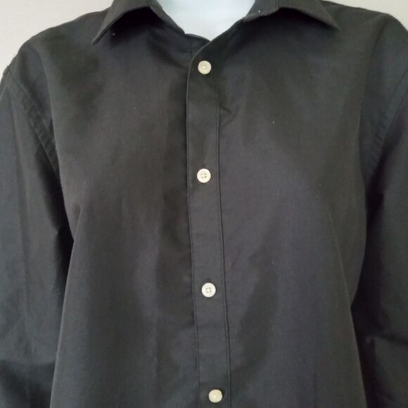Black Label by Ruffini Slim Fit Dress Shirt – Men’s Size S (14–14.5, 32/33) - Picture 1 of 7
